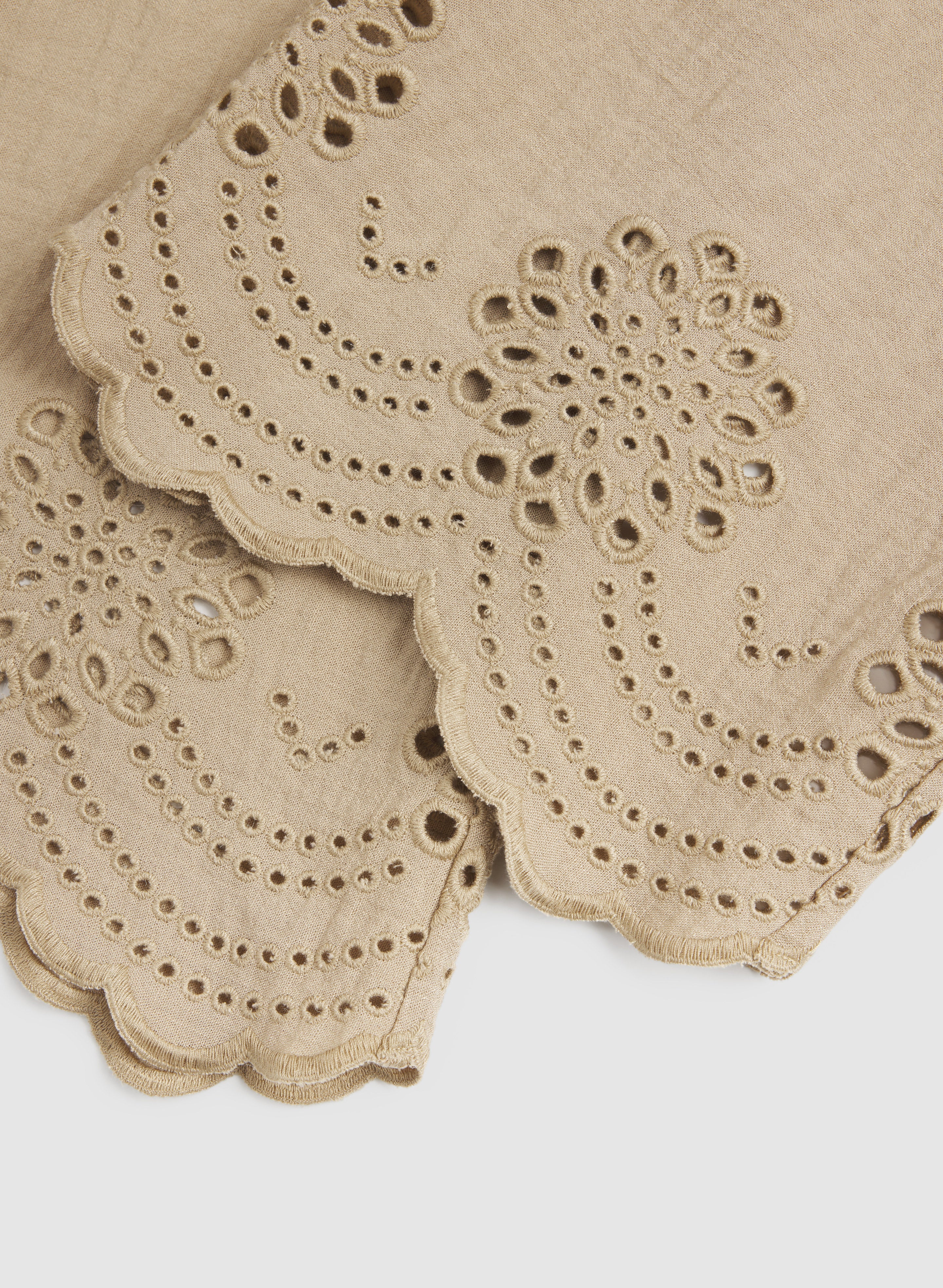 Wide-Leg Embroidered Capris - Image 7