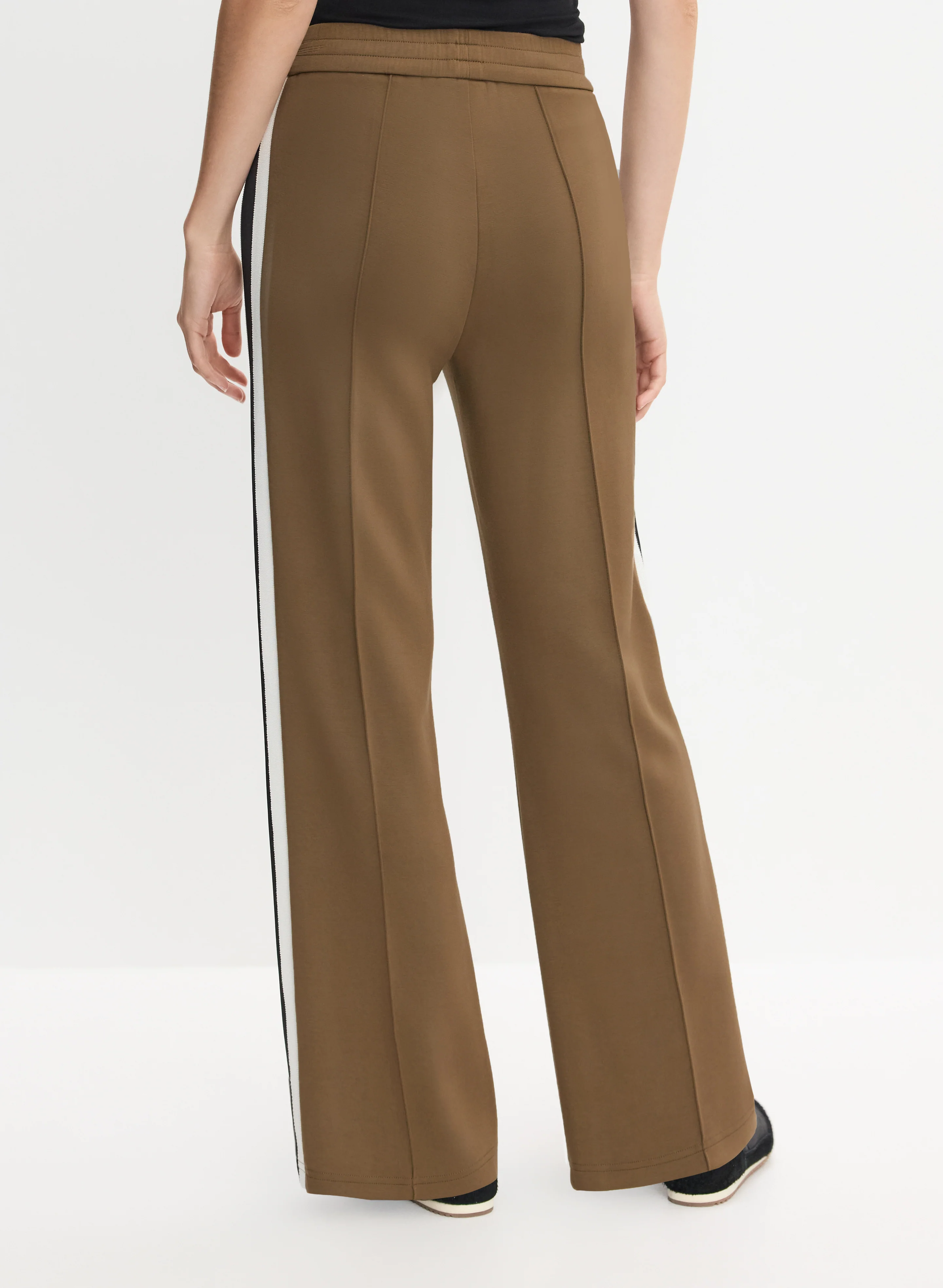Contrast Stripe Pull-On Pants - Image 2