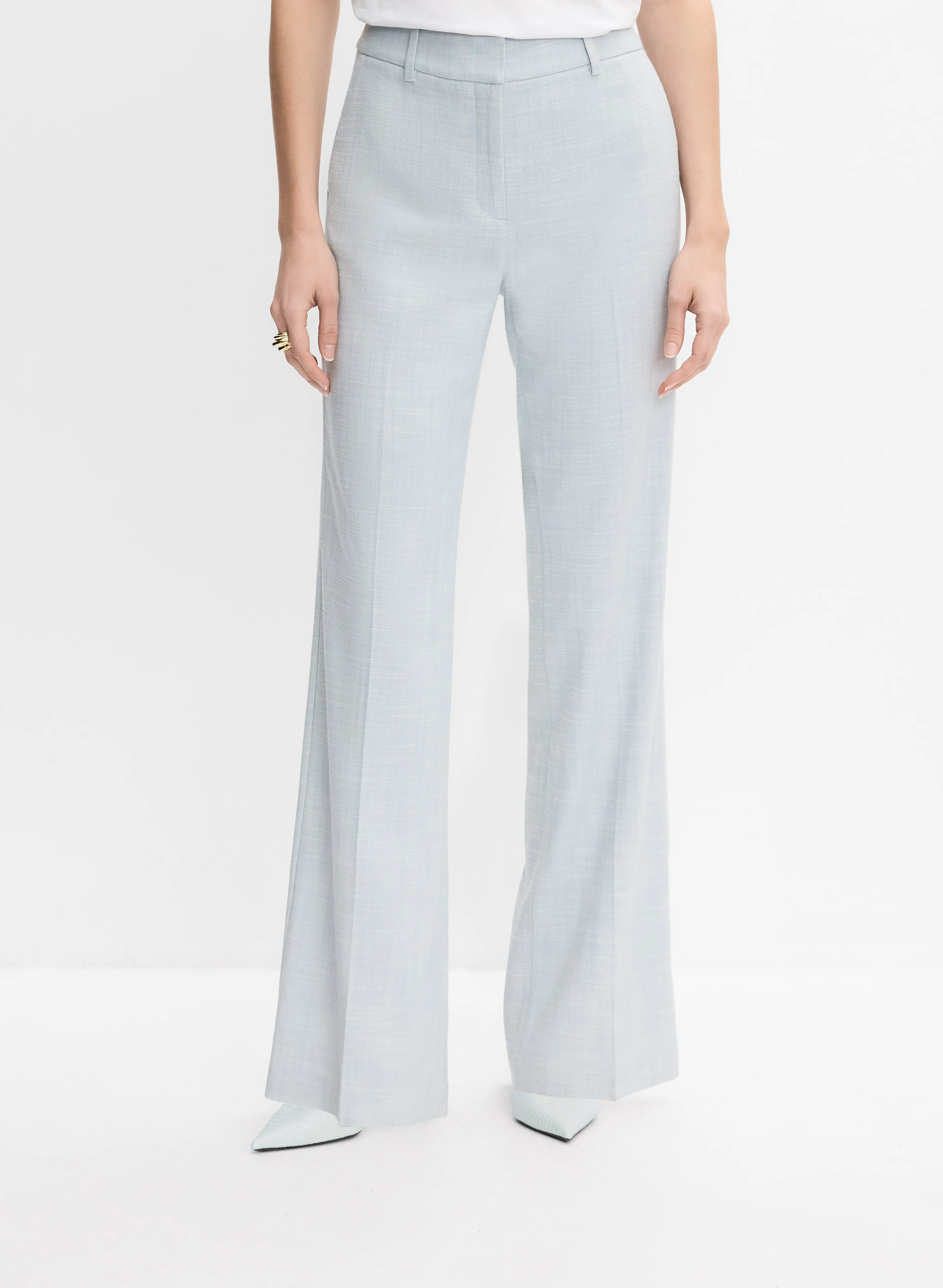 Wide-Leg Trousers