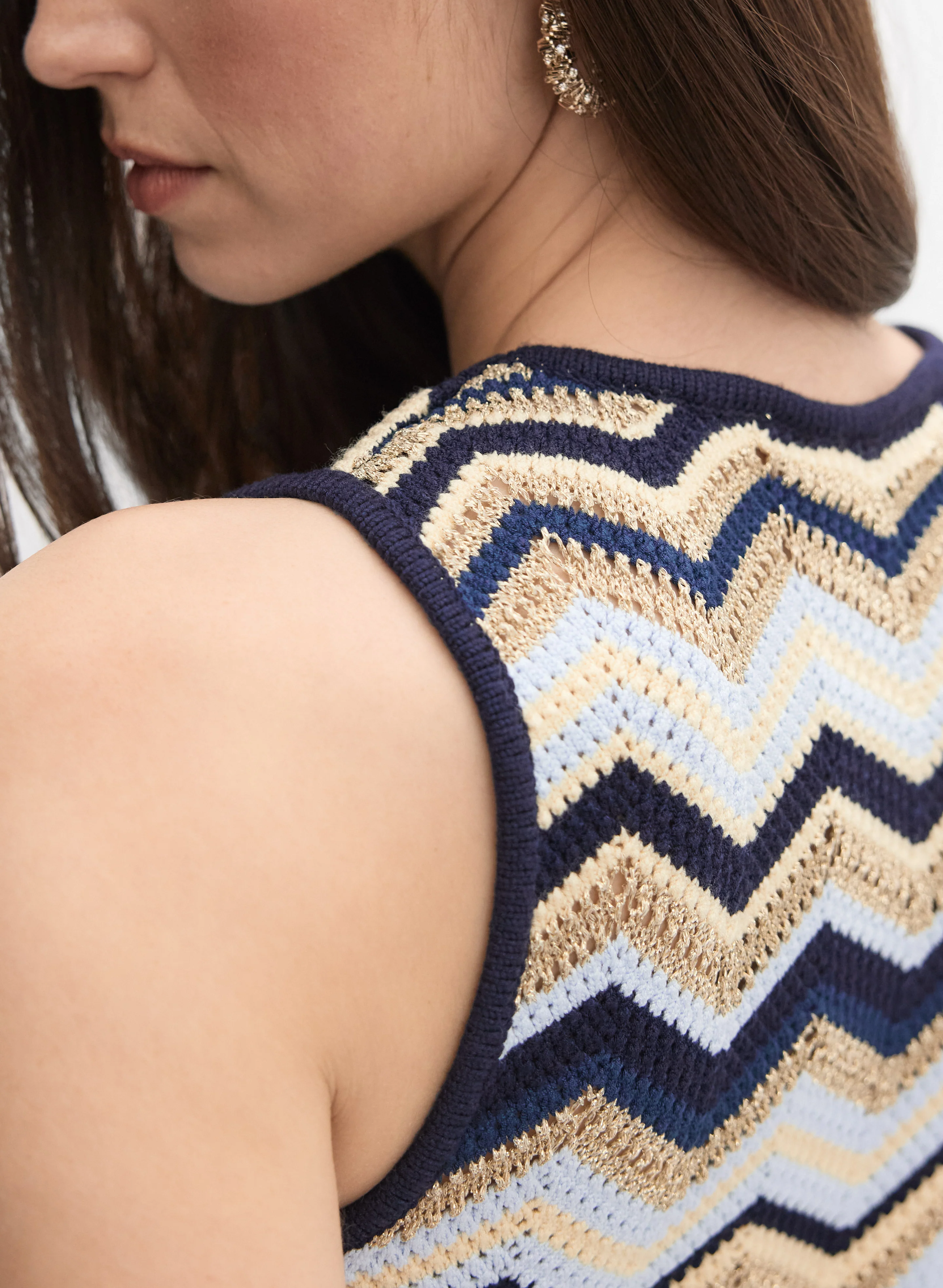 Zig-Zag Knit Cami - Image 2