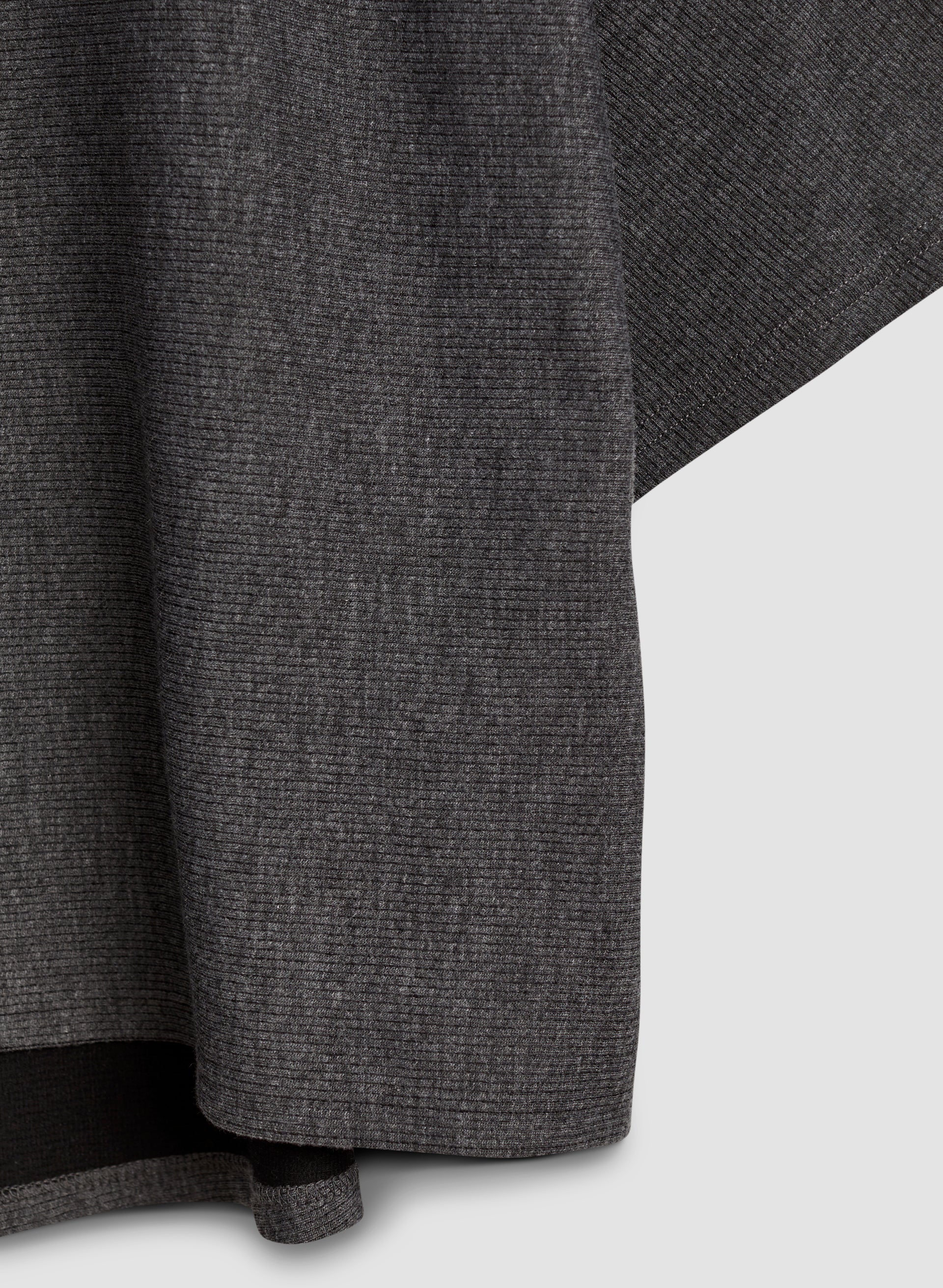 Zip Detail Funnel Neck Top - Image 7
