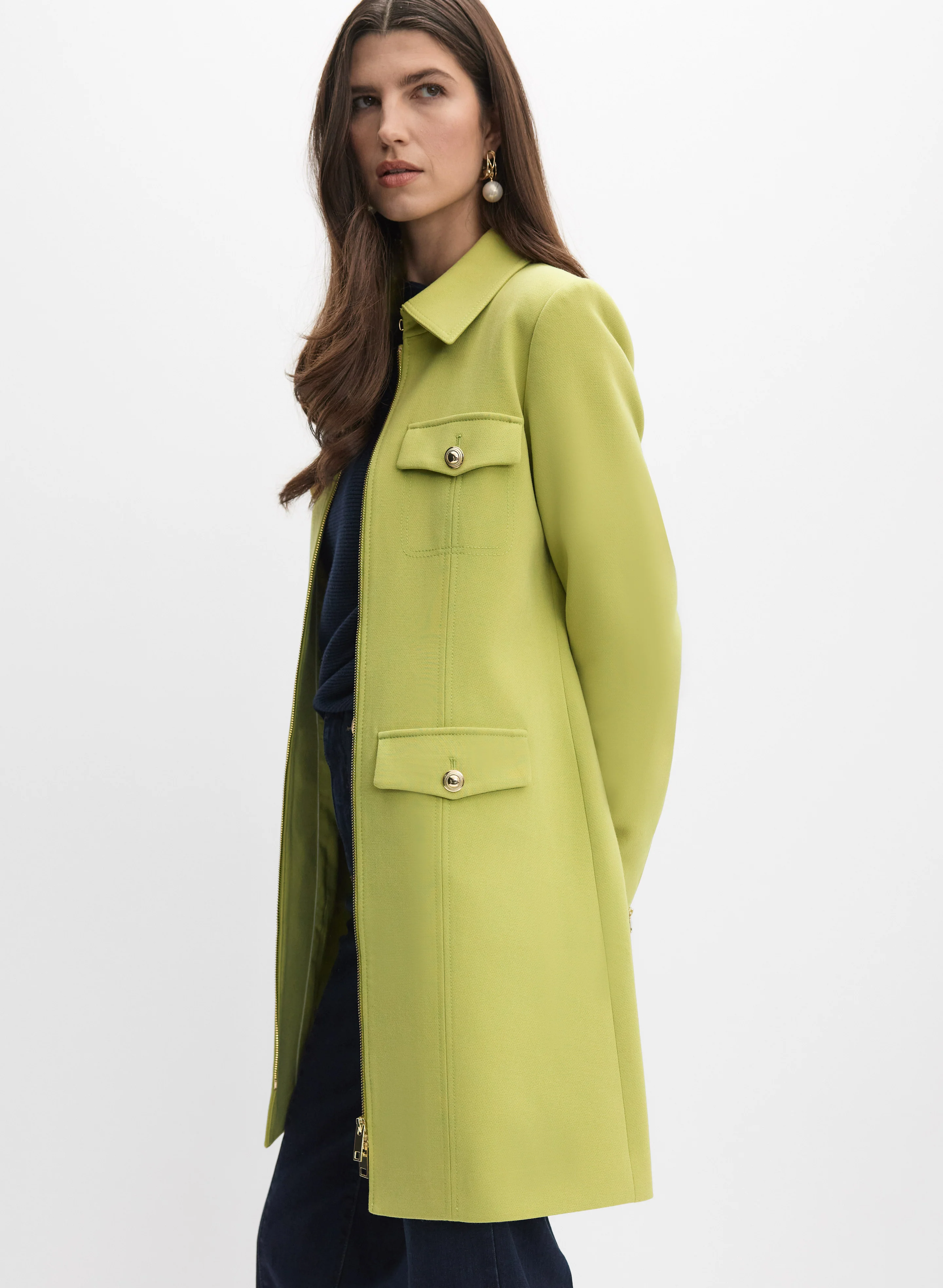 Zip-Up Coat - Image 5